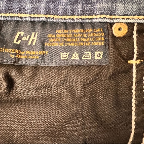 Citizen Of Humanity Rocket Jeans Women Size 29 Blue High Rise Skinny Stretchy - Picture 12 of 16